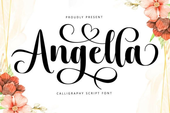 Angella: Merging Calligraphy and Handwritten Charm for Elegant Design