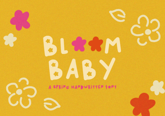Bloom Baby: The Handwritten Font for Seasonal Projects