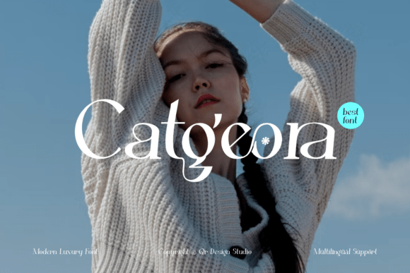 Catgeora: A Serif with Modern Authority and Timeless Appeal