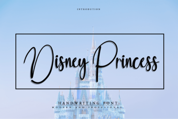Enchanting Design: The Disney Princess Typeface