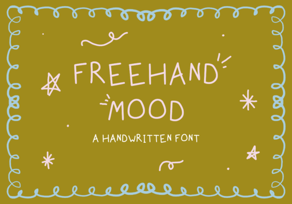 Freehand Mood: The Handwritten Font for Authentic Design