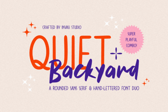 Quiet Backyard: A Font Pairing for Authentic Design