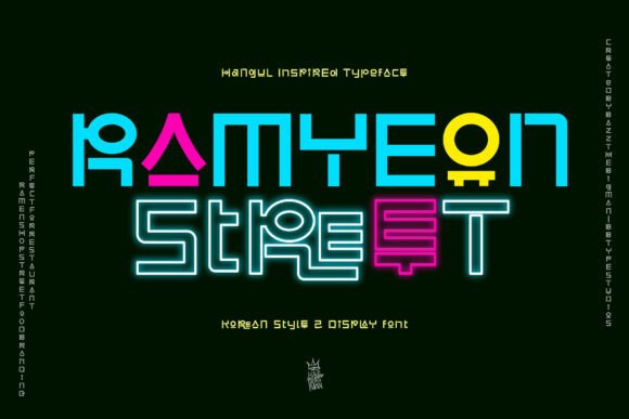 Ramyeon Street: Channeling Seoul's Electric Nightlife in Your Designs