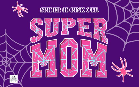 Spider 3D Pink: Weaving a Bold Brand Identity