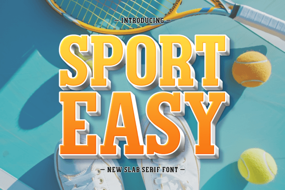Sport Easy: A Slab Serif for Bold, Assertive Designs