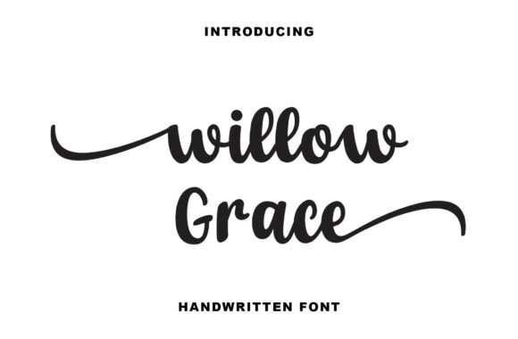 Willow Grace: A Typeface for Soft, Elegant Branding